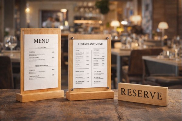Подставки под меню из дерева: назначение, материалы, особенности производства и роль в современной индустрии гостеприимства